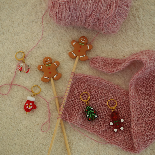 KNITMAS collection | Maschenmarkierer 4er Set