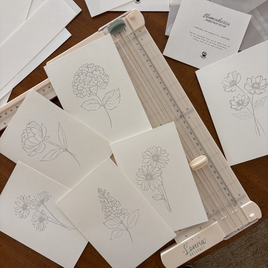 Klappkarten 6er Set | Flowercards