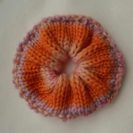 Handmade Scrunchie | orange
