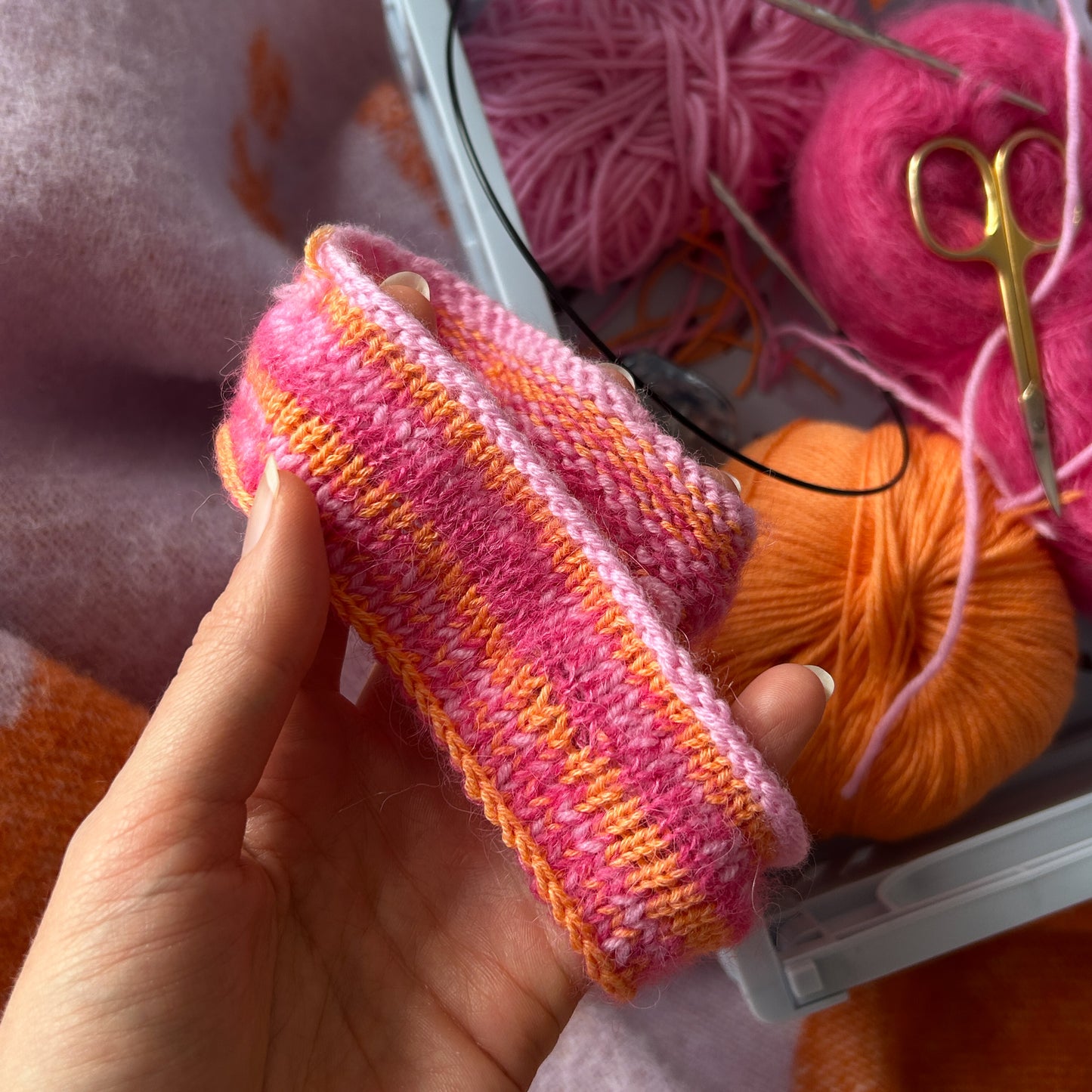 {kostenlos} Haarband Strickanleitung